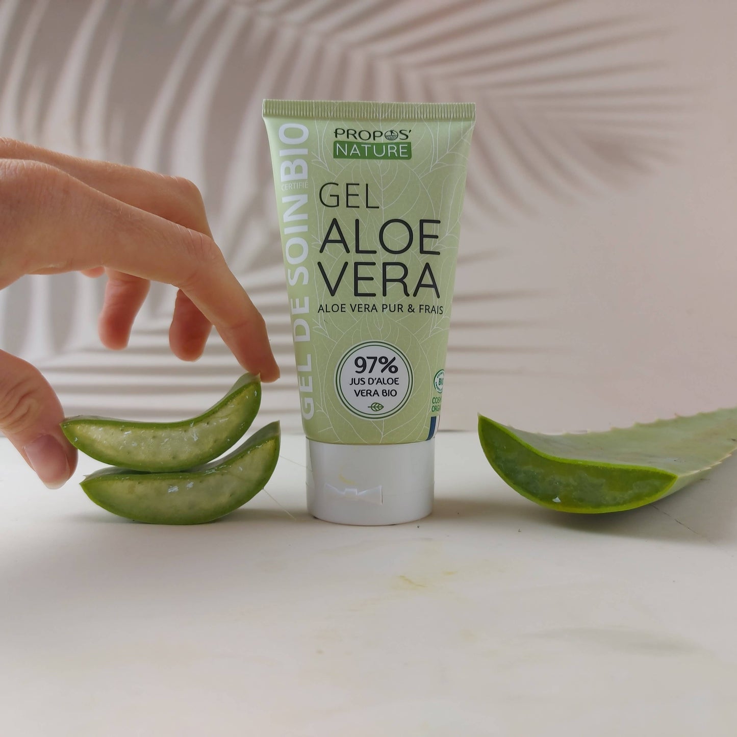 Gel D'aloe Vera Bio - Jus De Filets Frais -100ml