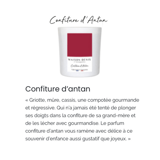 Bougie parfumée - L'intemporelle - Orange & cassis - 150 g