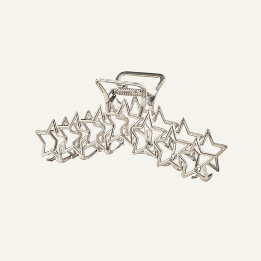 Pince cheveu argenté – Édition bijou