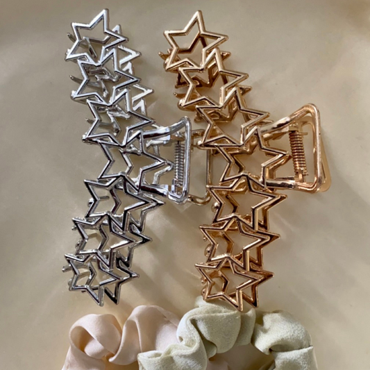 Pince cheveu dorée – Édition bijou