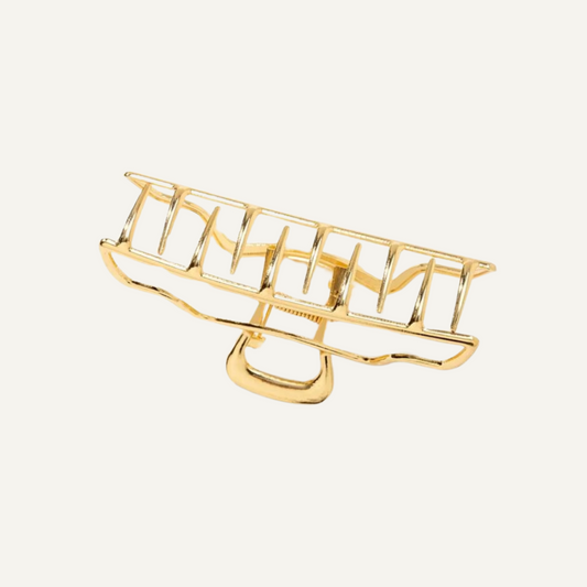 Pince cheveu dorée – Édition bijou
