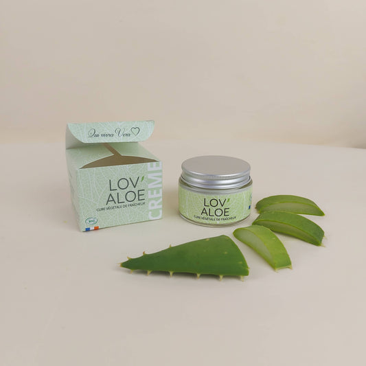 Creme Lov'aloe Bio - Aloe Vera - Hydratante - 50 ml