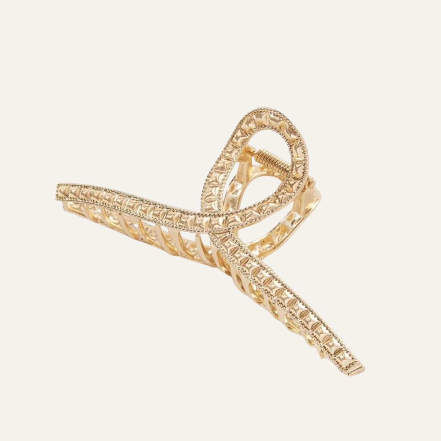 Pince cheveu dorée – Édition bijou