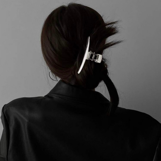 Pince cheveu argenté – Édition bijou