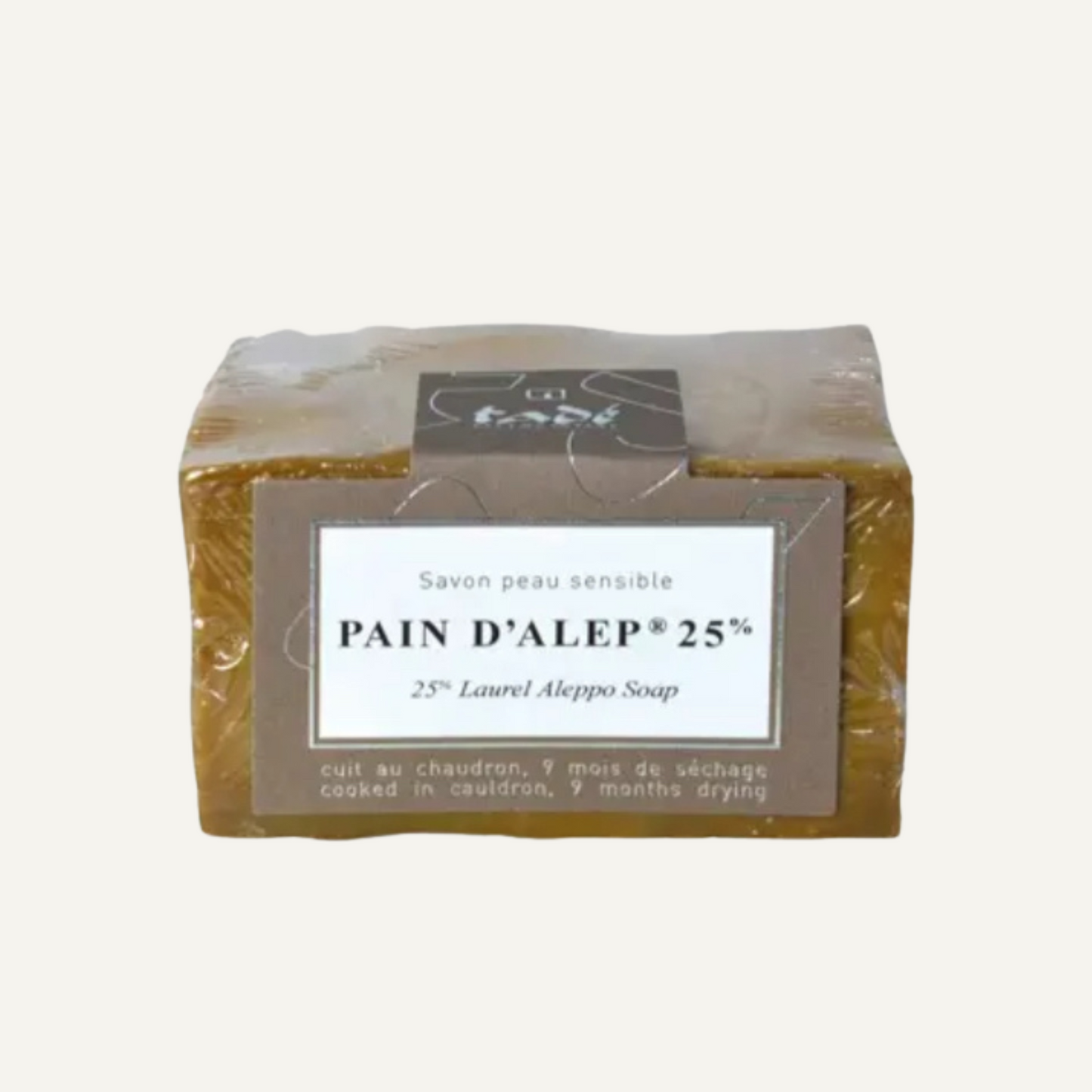 Tadé Méditerranée Pain d'Alep 25% Savon Peau Sensible 200g
