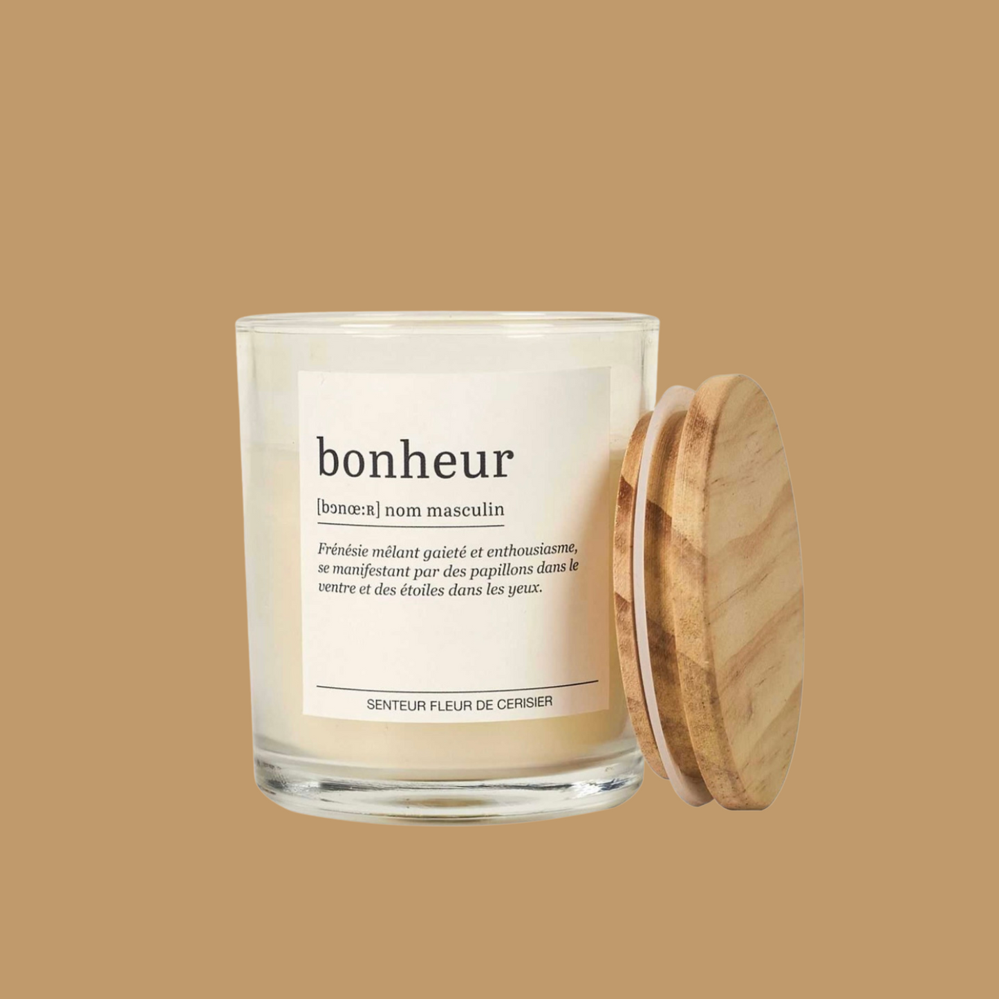 Bougie parfumée - Bonheur - Fleur de cerisier 110G