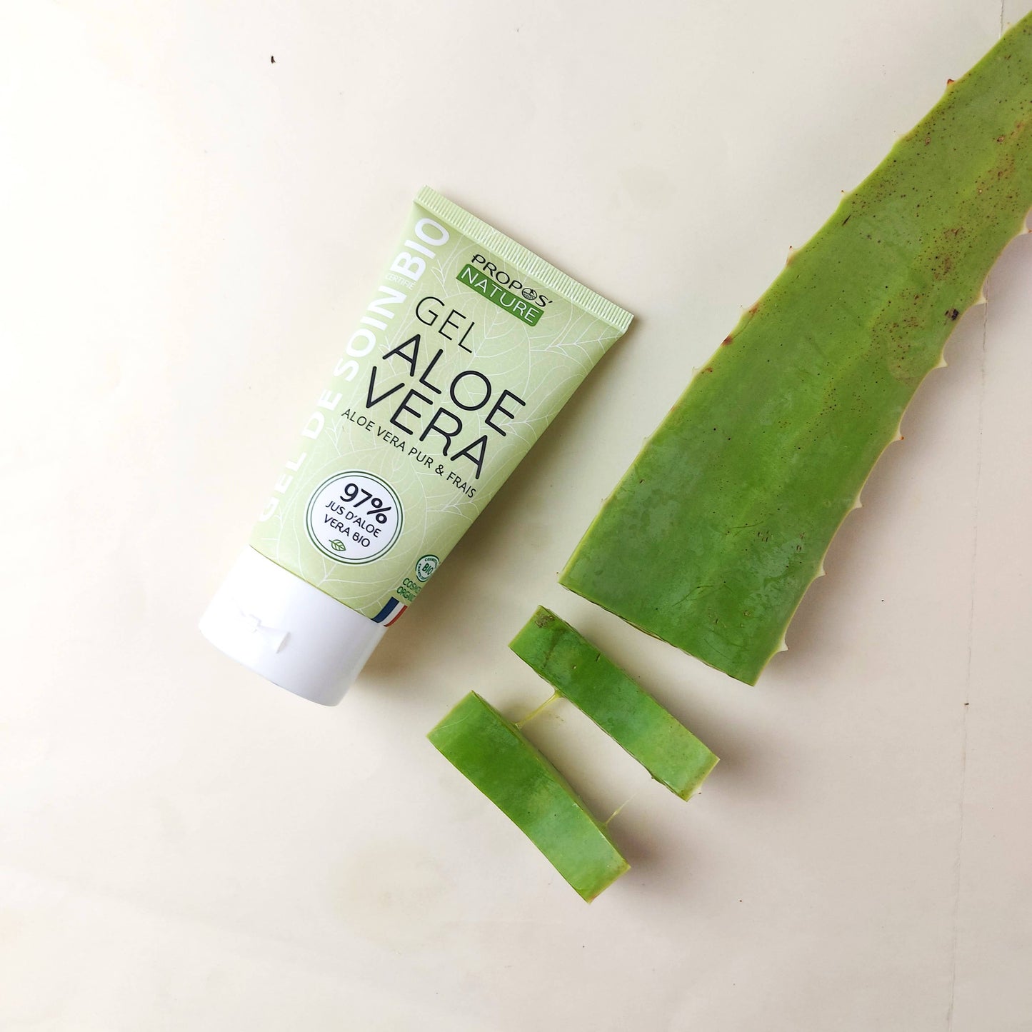 Gel D'aloe Vera Bio - Jus De Filets Frais -100ml