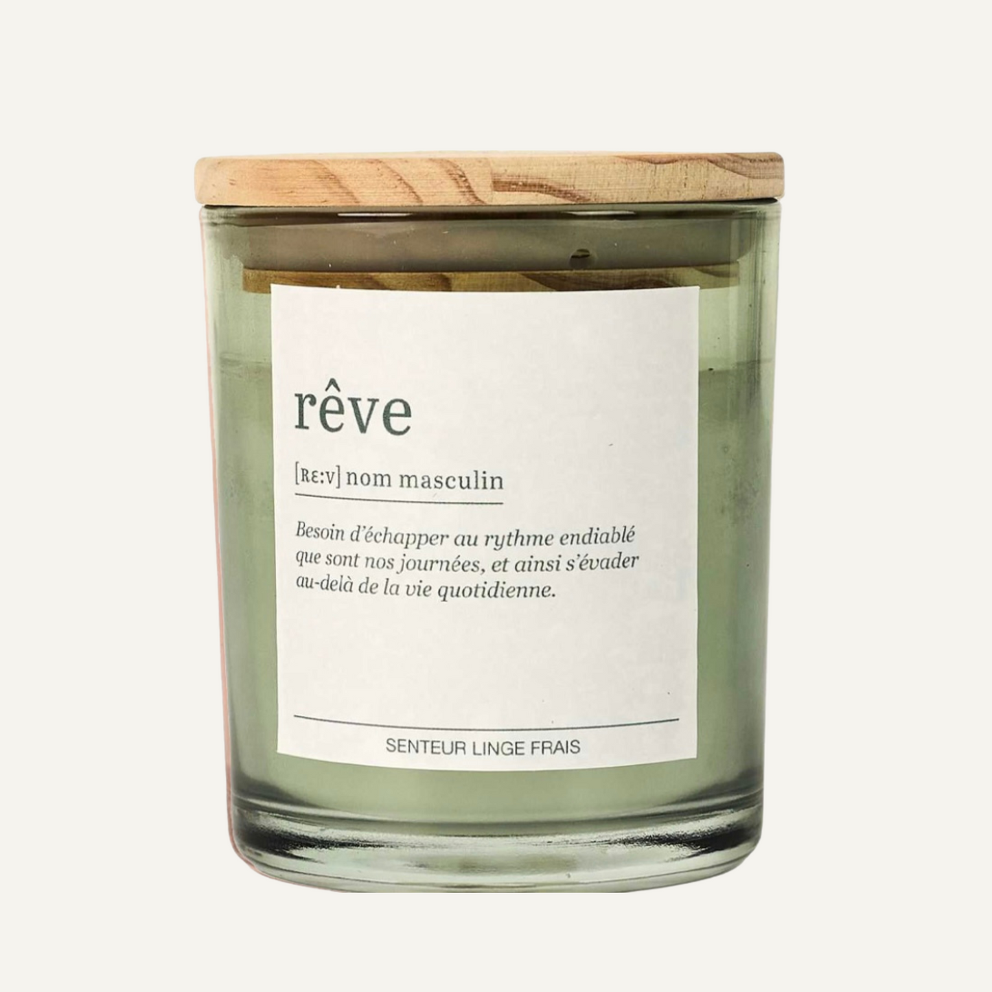 Bougie parfumée - Rêve - Linge frais 110g