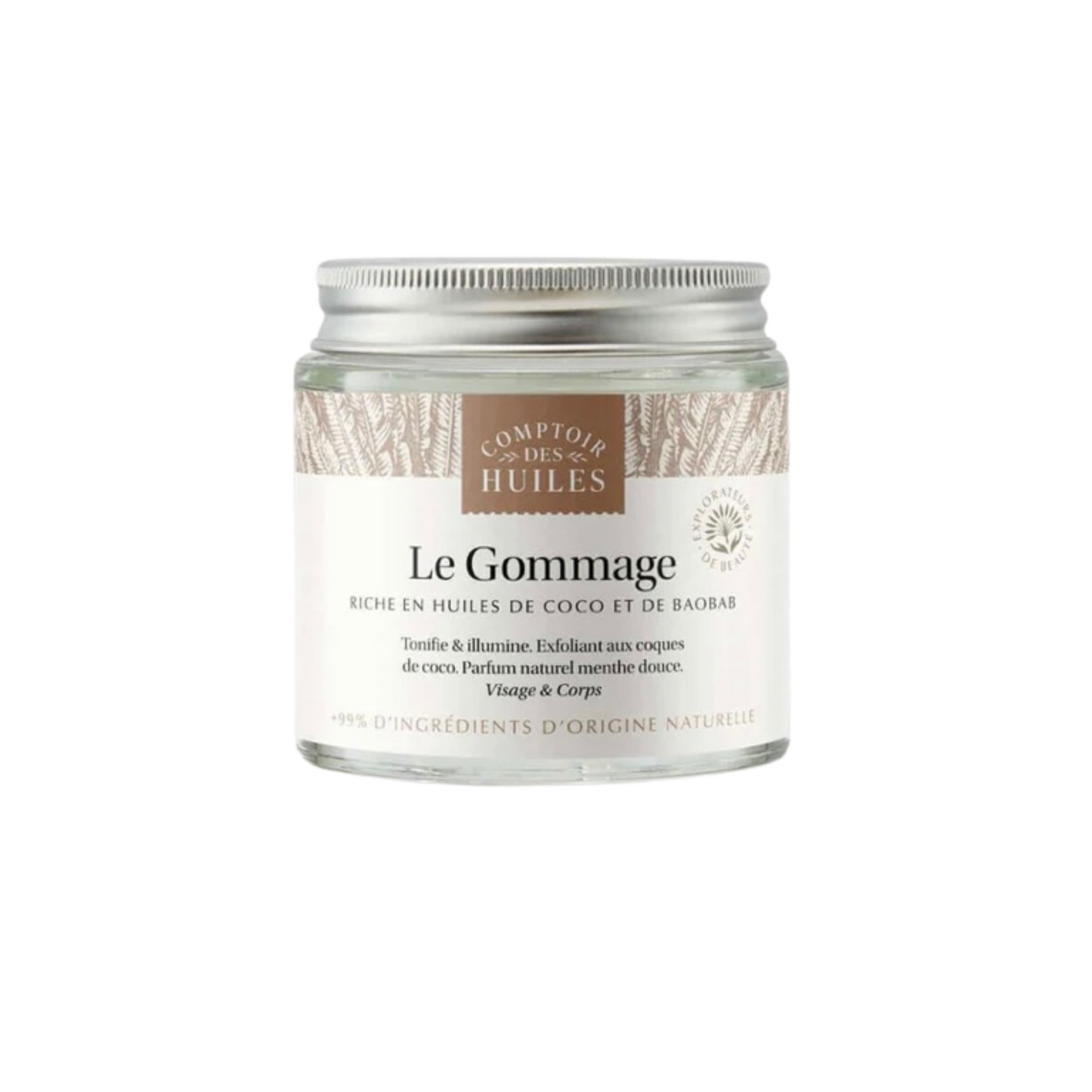 Gommage Comptoir des Huiles - Soin du Visage et du Corps 100ml