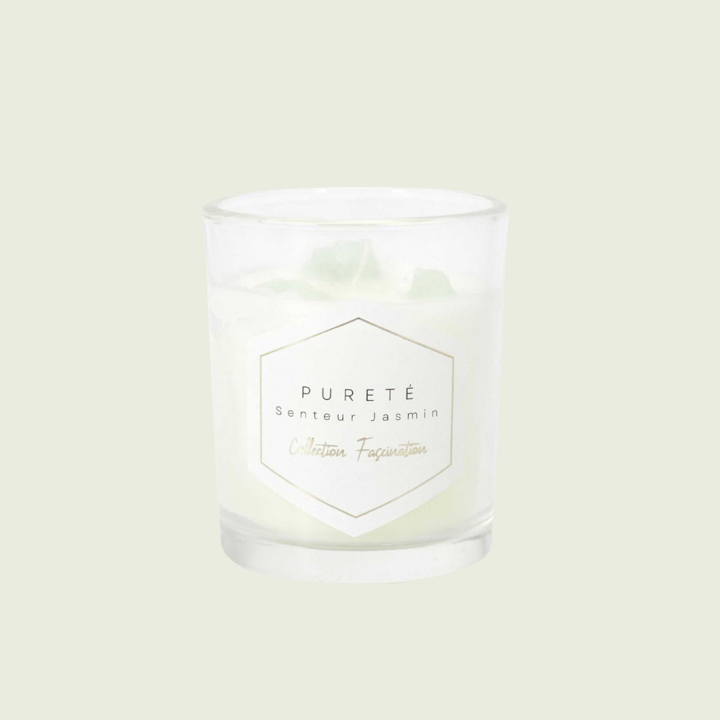 Bougie parfumée 75g - Au 3 pierres envoutantes - Parfum aléatoire