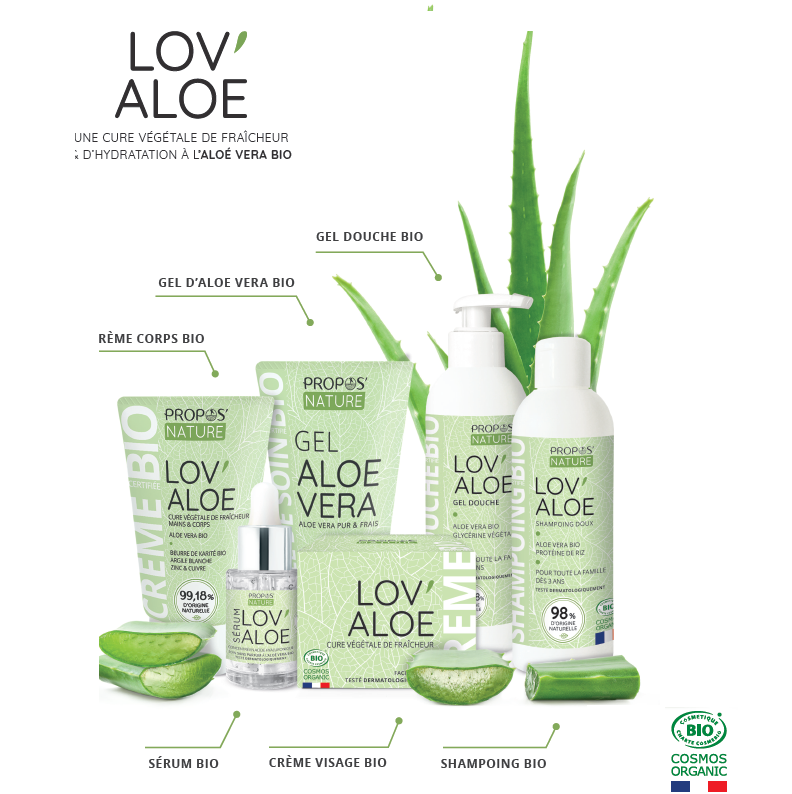 Mousse Nettoyante Bio Lov'aloe - a L'aloe Vera - 150ml