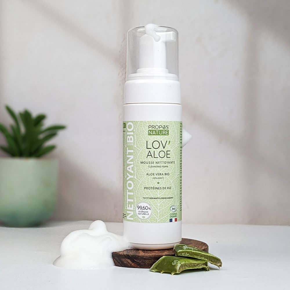 Mousse Nettoyante Bio Lov'aloe - a L'aloe Vera - 150ml
