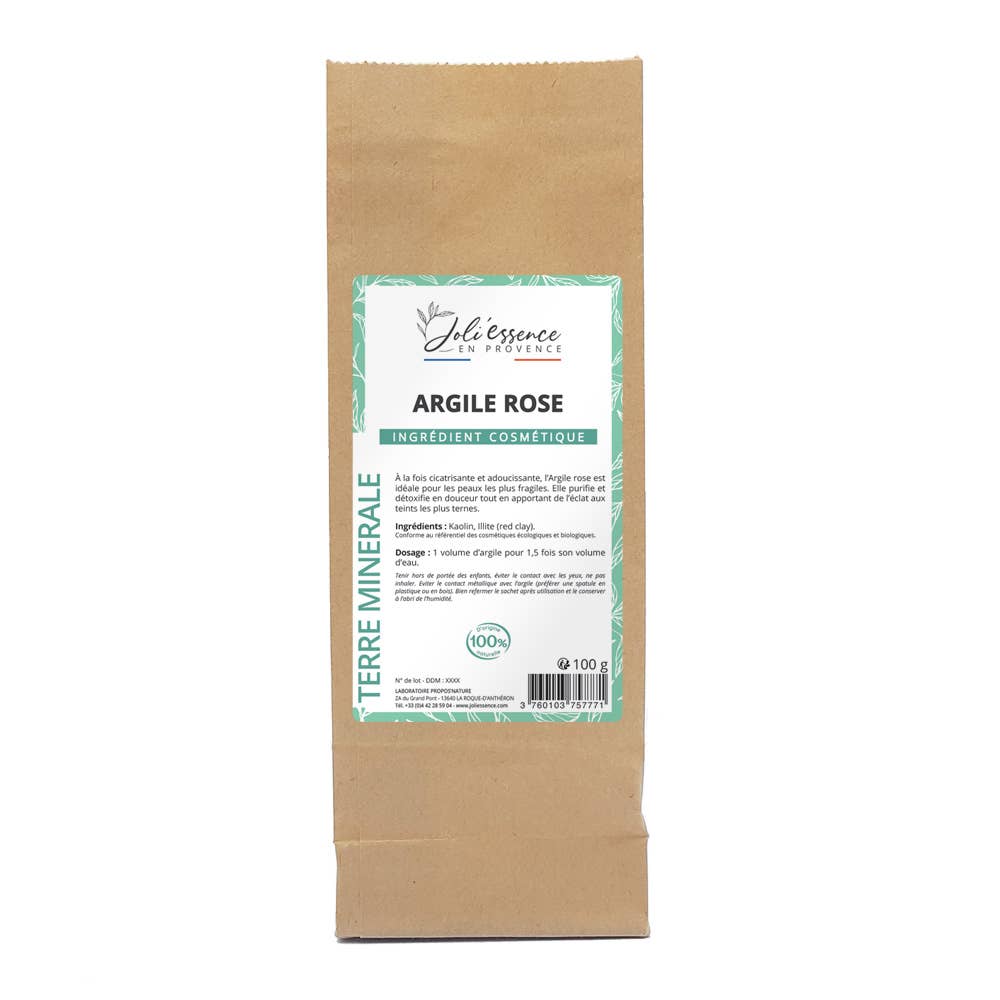 Argile Rose - Cosmetique Maison -100g