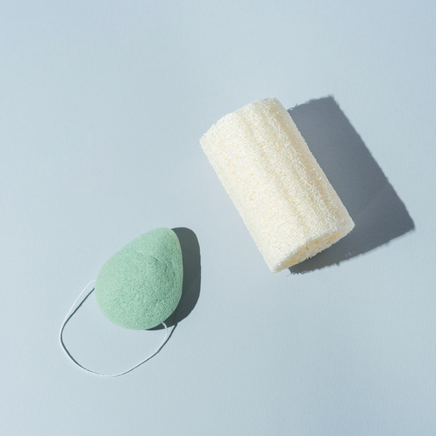 Eponge Konjac 100% Naturelle au thé vert