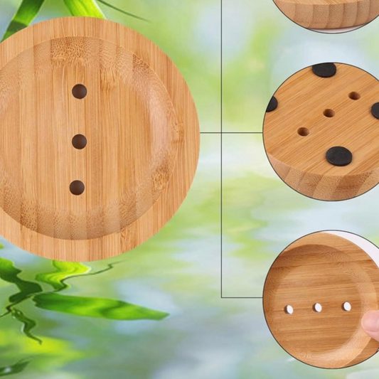 Porte savon en bambou