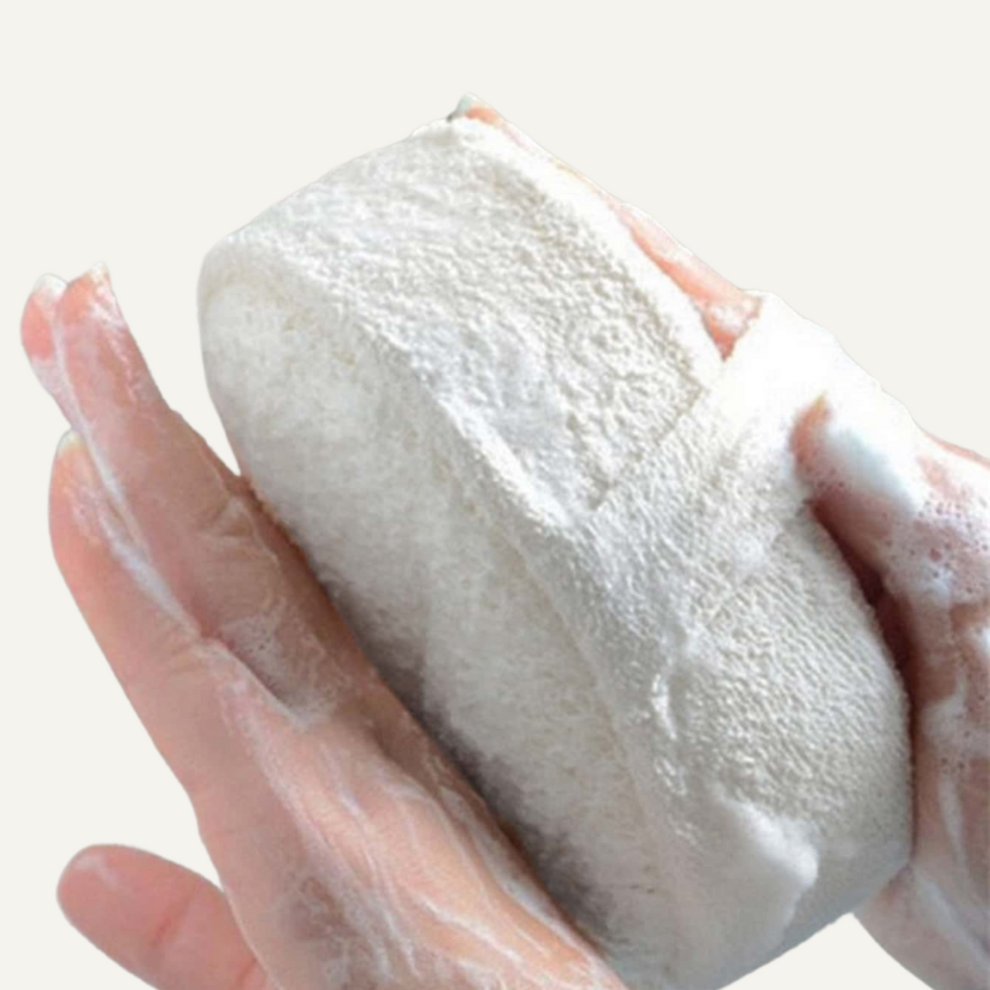 Éponge exfoliante en loofah naturel