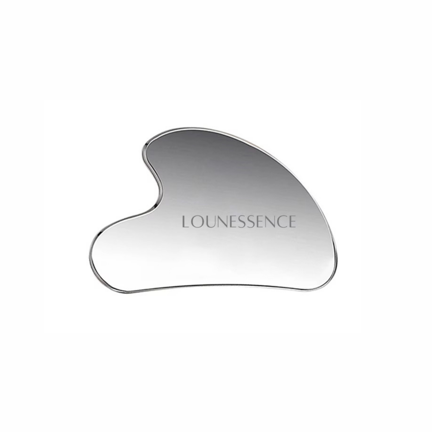 Gua Sha en Acier Inoxydable - visage et cou