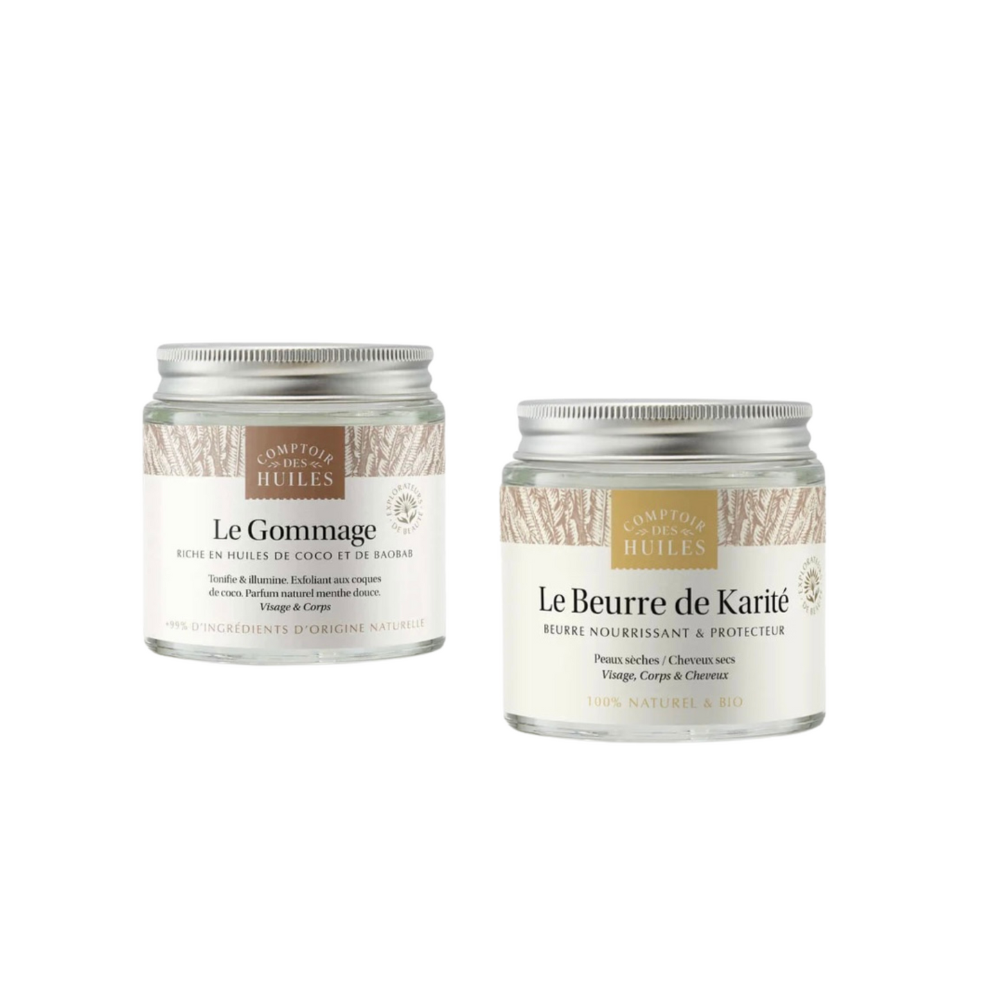 Duo Soin Nourrissant - Beurre de Karité & Gommage