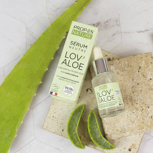 Serum Bio - Aloe Vera & Acide Hyaluronique Bio - 30ml