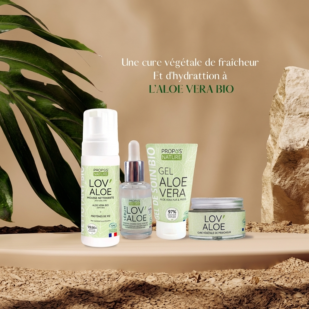 Pack Peau Nette - Édition Été - Propos' Nature Lov’Aloe Bio