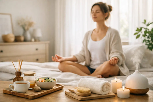 Routine bien-être quotidienne maison simple