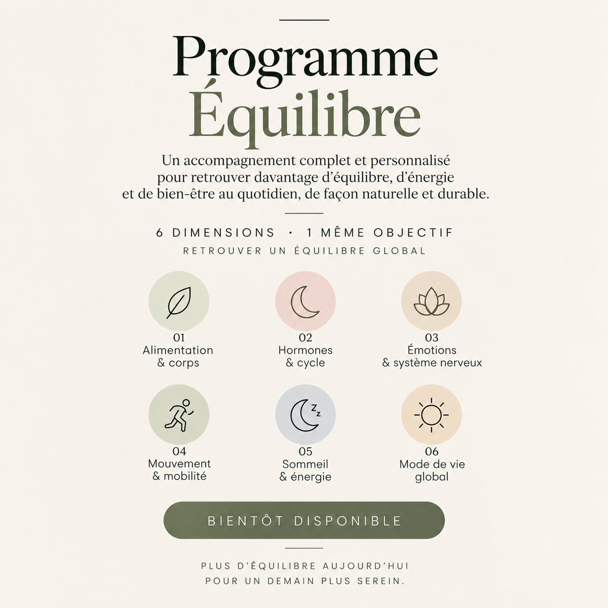 Programme Équilibre | Nourrir son Équilibre | Alimentation & Corps