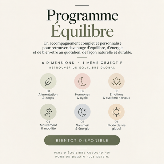 Programme Équilibre | Nourrir son Équilibre | Alimentation & Corps