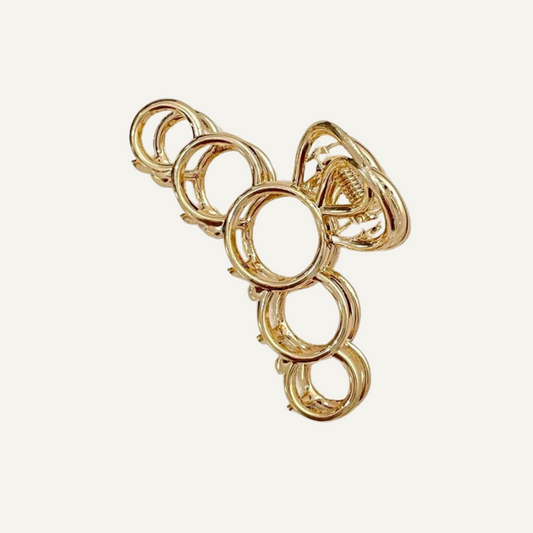 Pince cheveux dorée – Édition bijou
