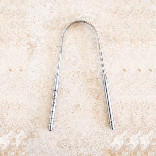 Gratte-Langue en Acier Inoxydable - Lounessence