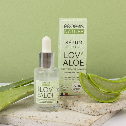 Serum Bio - Aloe Vera & Acide Hyaluronique Bio - 30ml